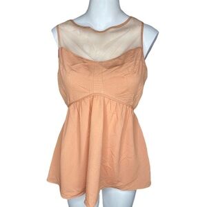 Akira Chicago Red Label Peach Blouse
